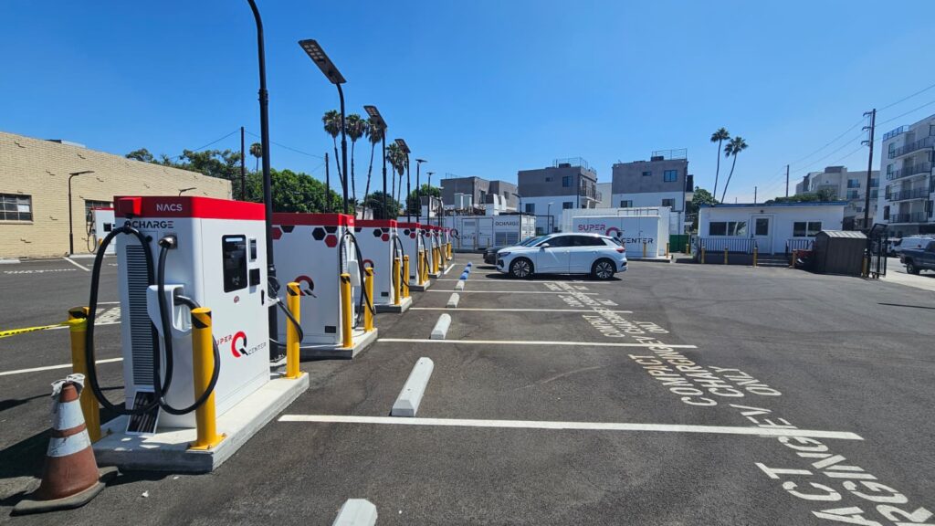 Super Q Center is officially open in North Hollywood, CA, offering 360kW DC fast charging for all EV makes and models. Find hours, location, and how to get started.